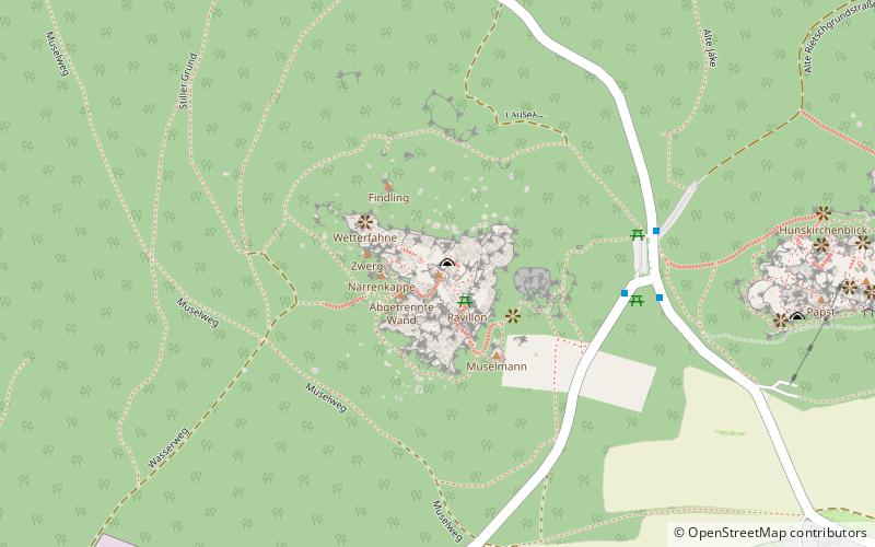 Gohrisch Hill location map