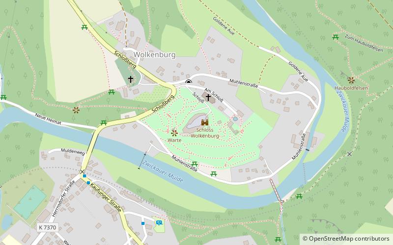 Schloss Wolkenburg location map