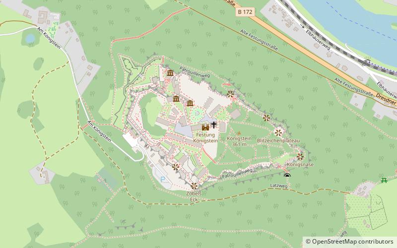 Magdalenenburg / Proviantmagazin location map