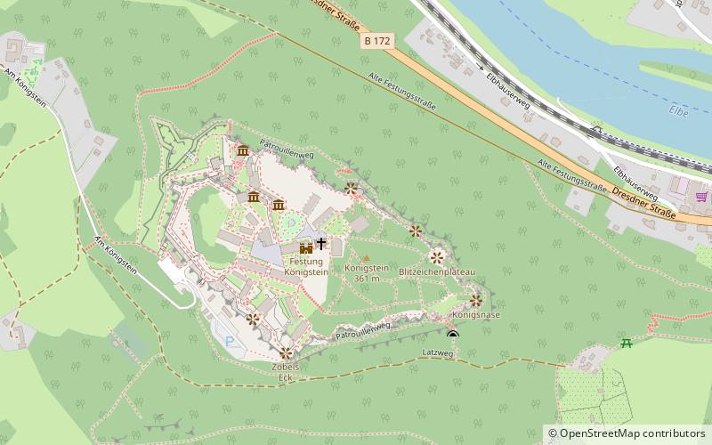 geschossmagazin konigstein sachsische schweiz location map
