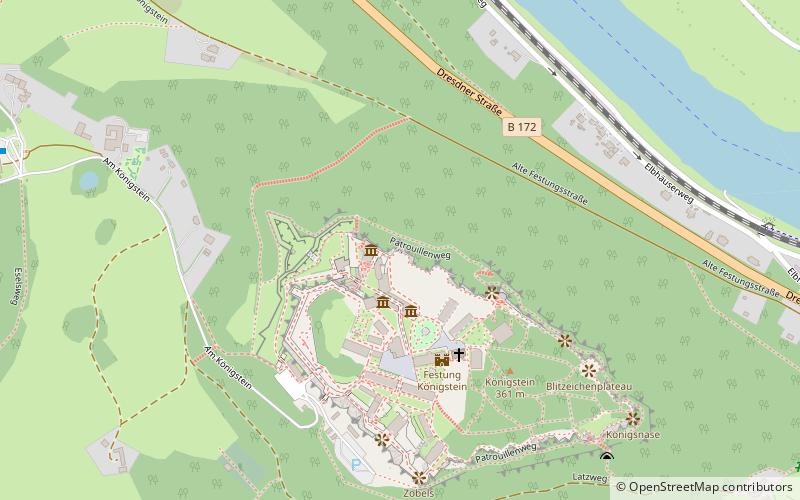 Hungerturm/Rößchen location map