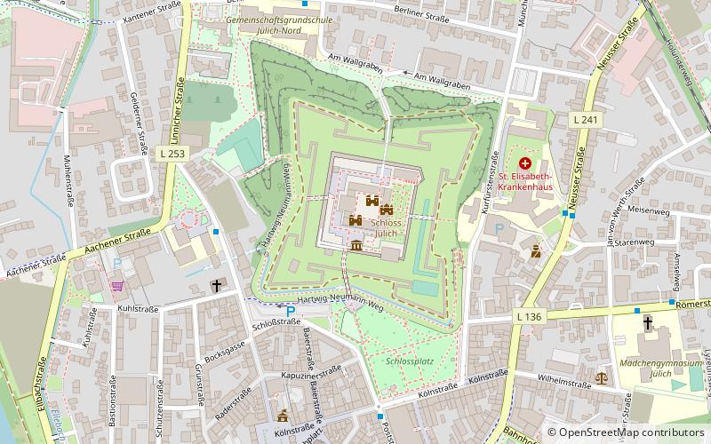 Zitadelle Jülich location map