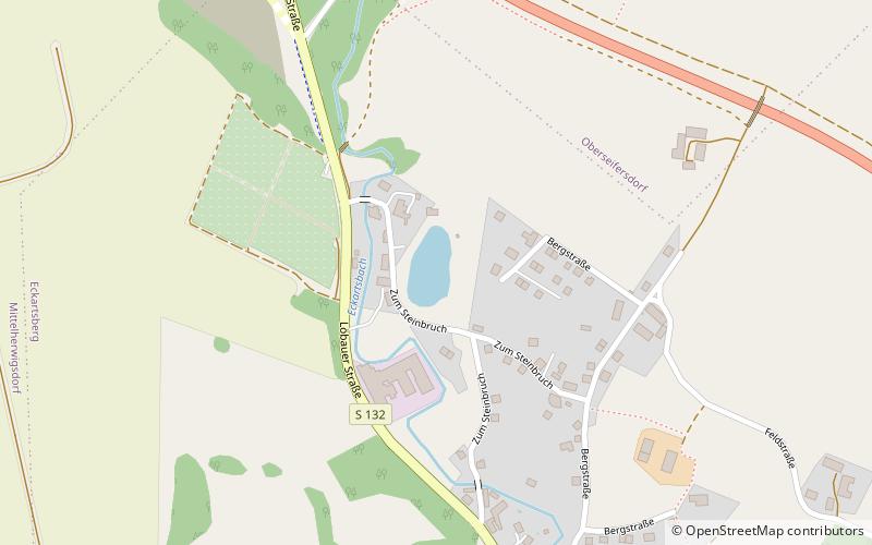Steinbruch Eckartsberg location map