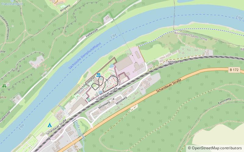 Miniatur-Elbtalbahn location map