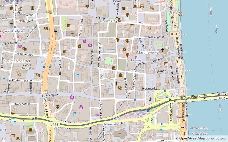 Fastnachtsbrunnen location map