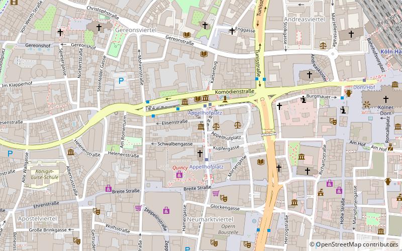 Centrum Dokumentacji Nazizmu miasta Kolonia location map