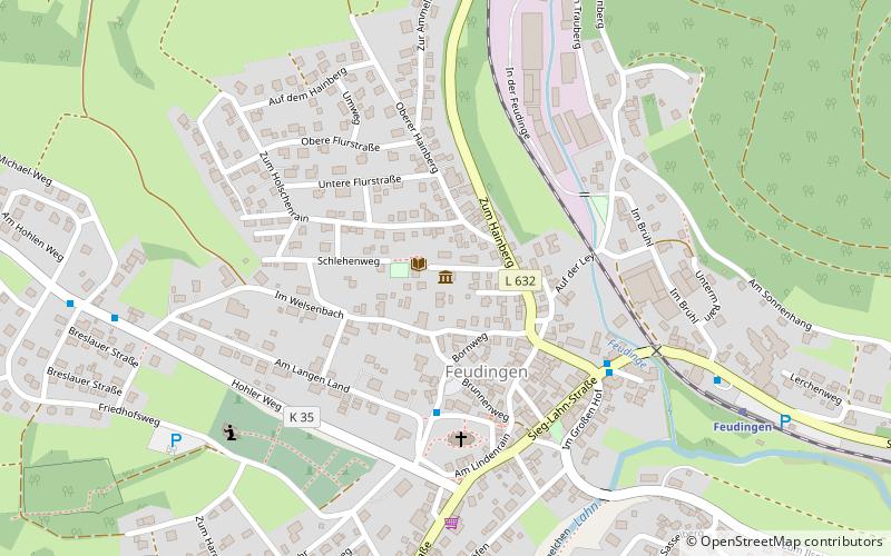 Evangelische Kirche Feudingen location map