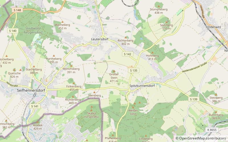 Großer Stein location map