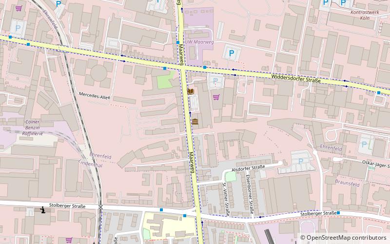 Kölner Karnevalsmuseum location map