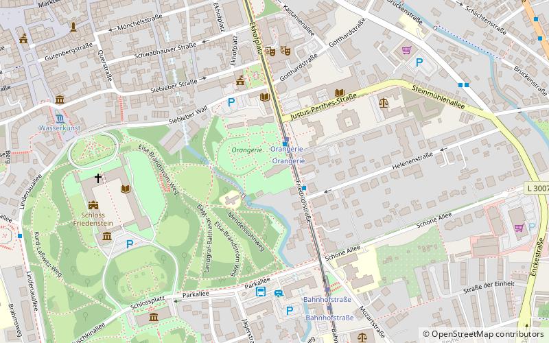 Lorbeerhaus location map