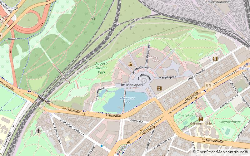 Kölnturm location map
