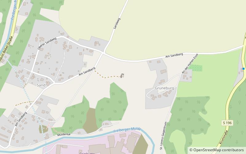Halsbrücker Esse location map