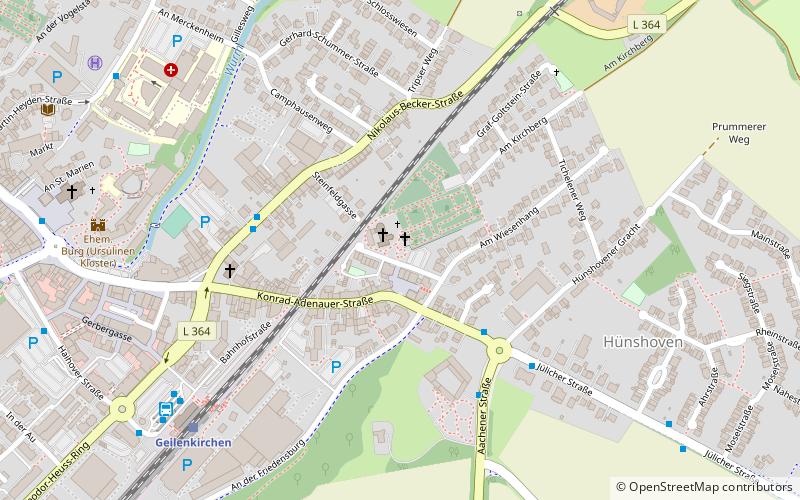 Triumpfkreuz location map