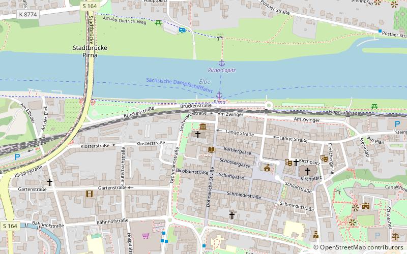stadtmuseum pirna location map