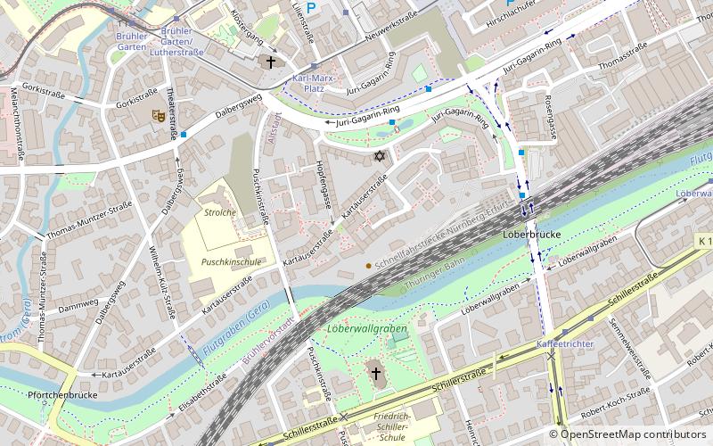 Chartreuse d'Erfurt location map
