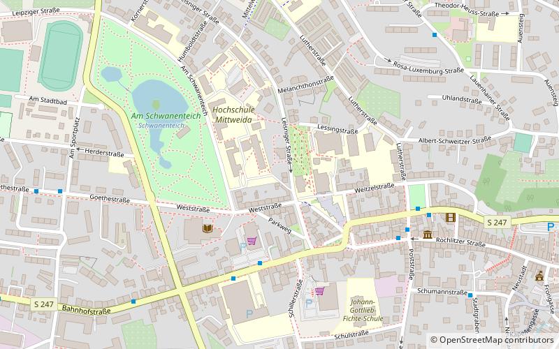 Hochschule Mittweida location map