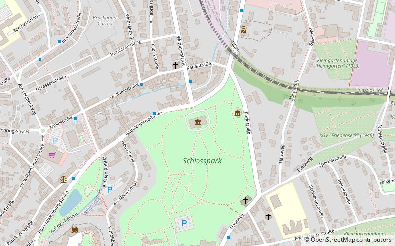 Lindenau-Museum location map