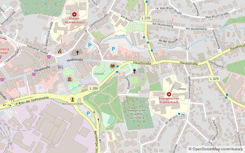 Q1 Jugend-Kulturzentrum location map