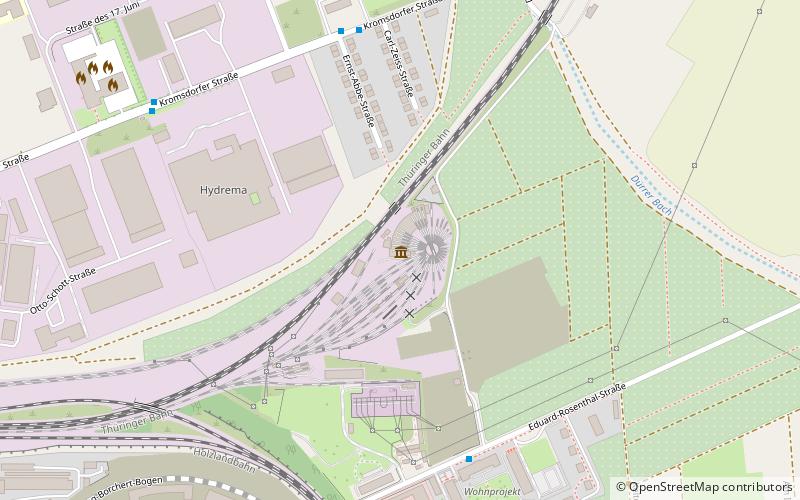 Thüringer Eisenbahnverein location map