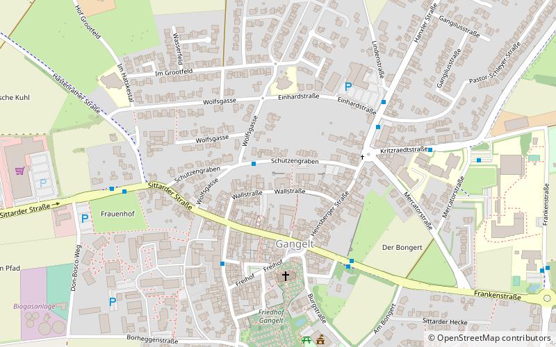 Stadtmauer location map