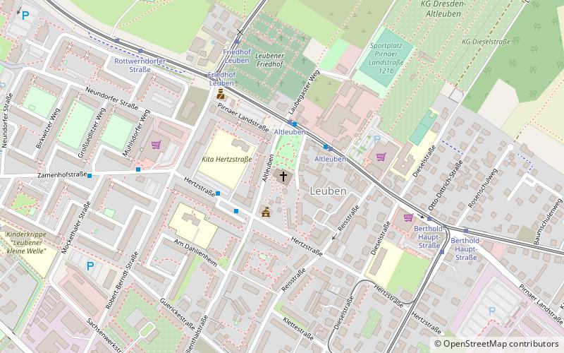 Himmelfahrtskirche location map