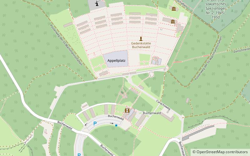 Buchenwald location map