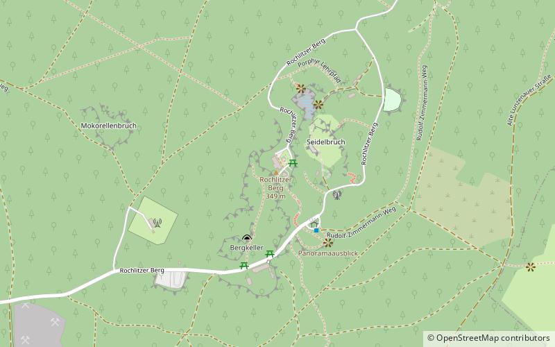 Rochlitzer Berg location map