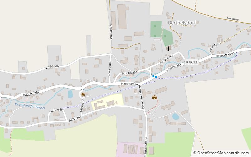 berthelsdorf herrnhut location map