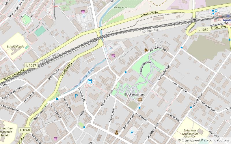 Glockengießerei in Apolda location map