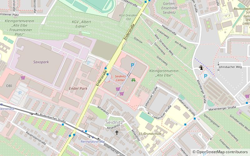Seidnitz Center location map