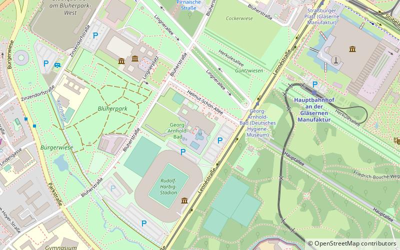 Georg-Arnhold-Bad location map