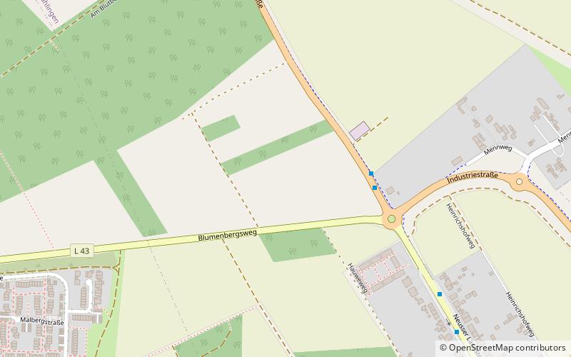 chorweiler colonia location map