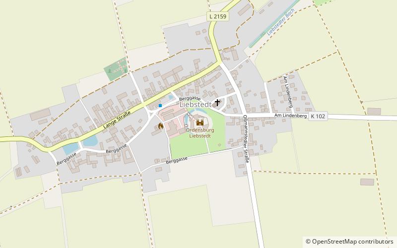 Ordensburg Liebstedt location map