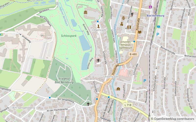 Evangelische Stadtkirche Bad Berleburg location map