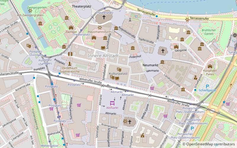 Kulturpalast location map