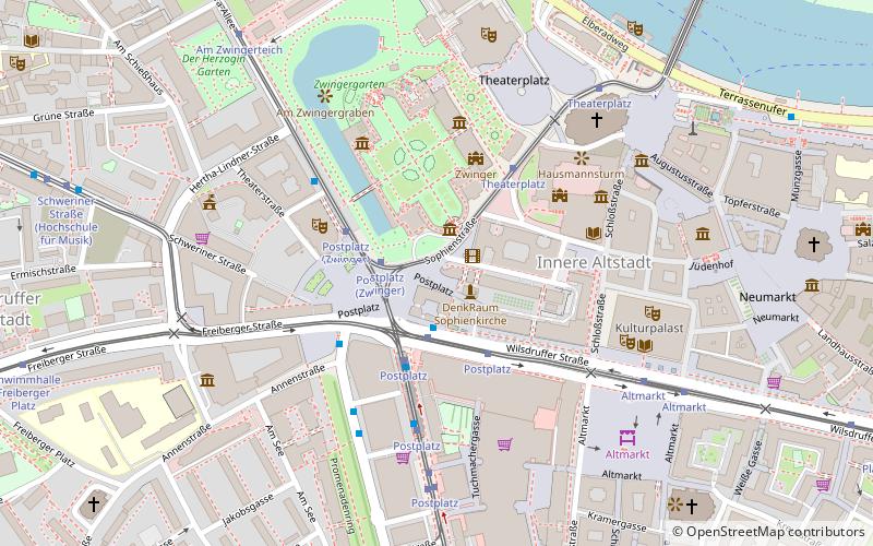 Sophienkirche location map