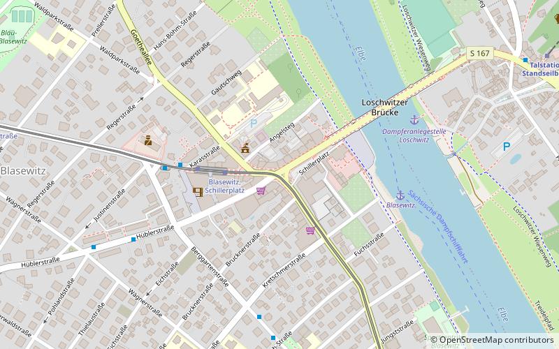 Schillerplatz location map