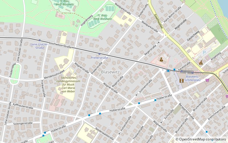 Blasewitz location map