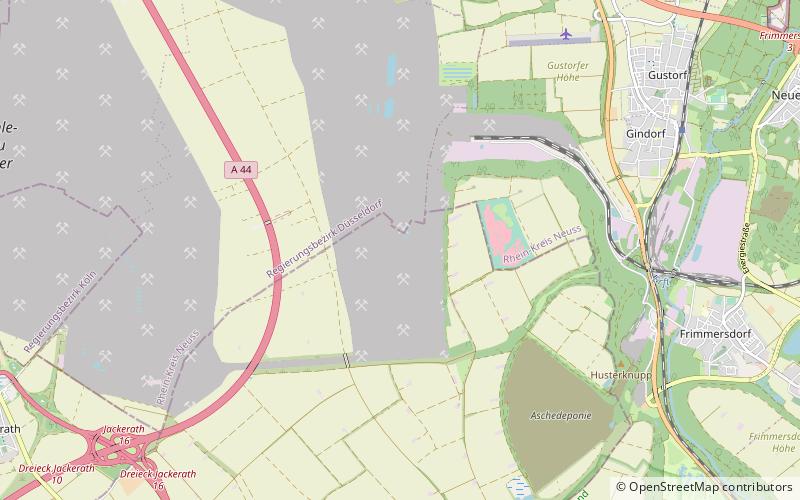 bedburg konigshoven location map