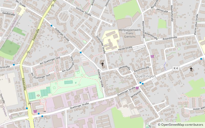 Evangelische Kirche Quettingen location map