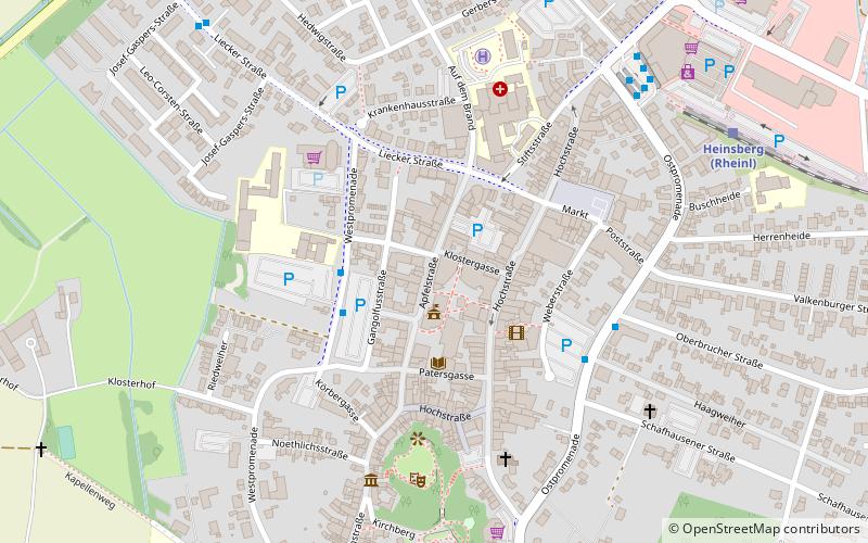 Liste der Baudenkmäler in Heinsberg location map