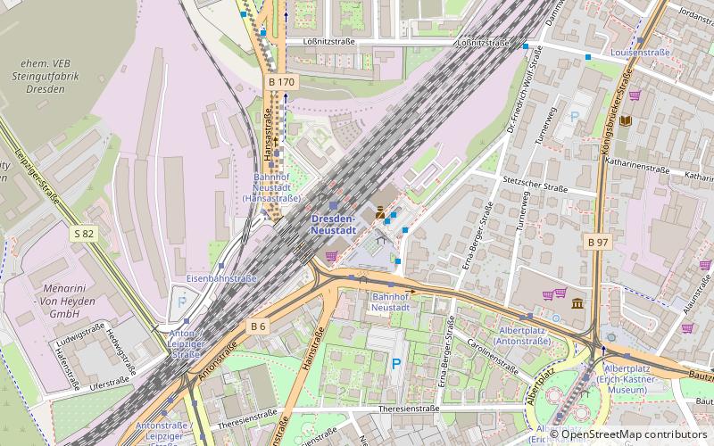 Bahnhof Dresden-Neustadt location map