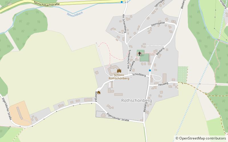 Schloss Rothschönberg location map