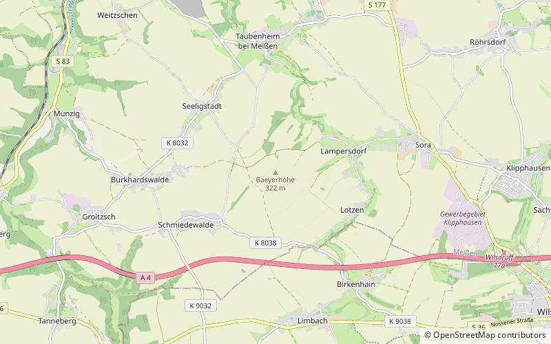 Baeyerhöhe location map