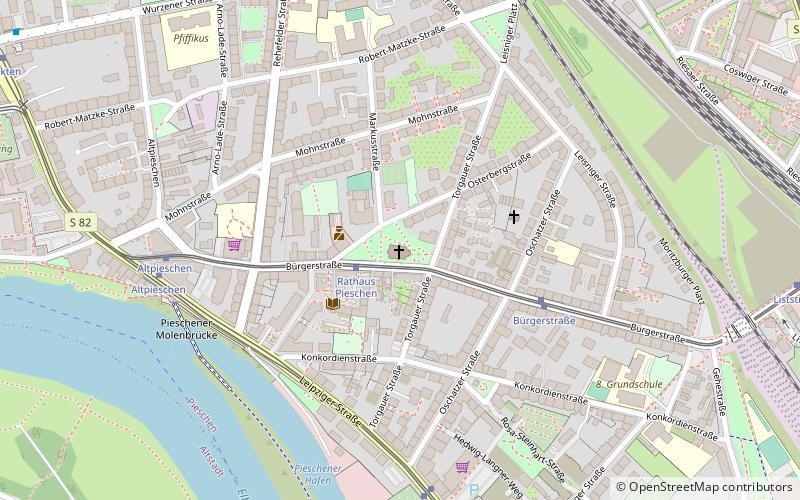 Markuskirche location map