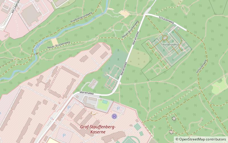 Sowjetischer Garnisonfriedhof Dresden location map