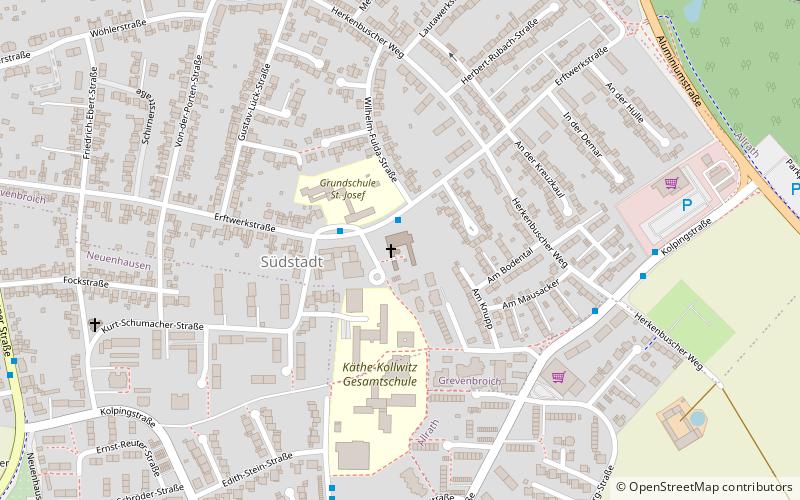 St. Josef location map