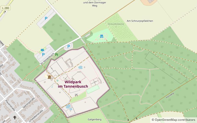 Wildpark im Tannenbusch location map