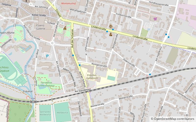 Liste der Baudenkmäler in Grevenbroich location map