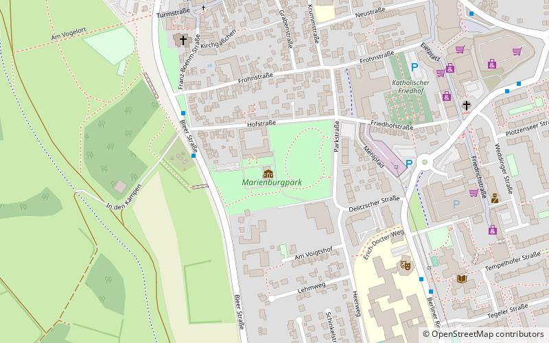 Marienburgpark location map